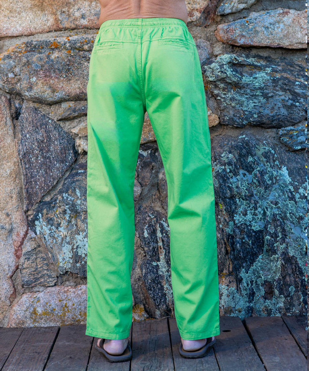 Green Apple Dyed Twill Pants 3 Green Apple Dyed Twill Pants