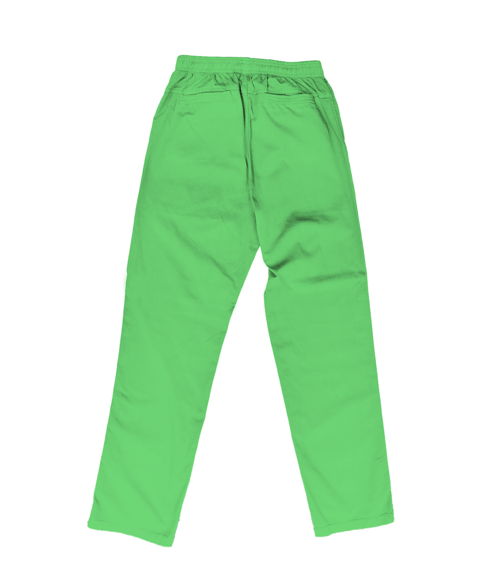 Green Apple Dyed Twill Pants 4 Green Apple Dyed Twill Pants