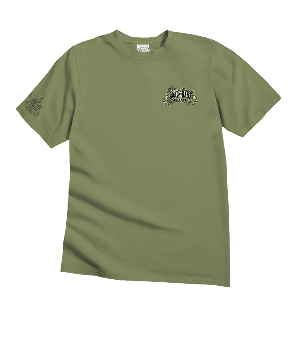 Hana Etch - Hemp Dyed Short Sleeve Crewneck T-Shirt 4 Hana Etch - Hemp Dyed Short Sleeve Crewneck T-Shirt