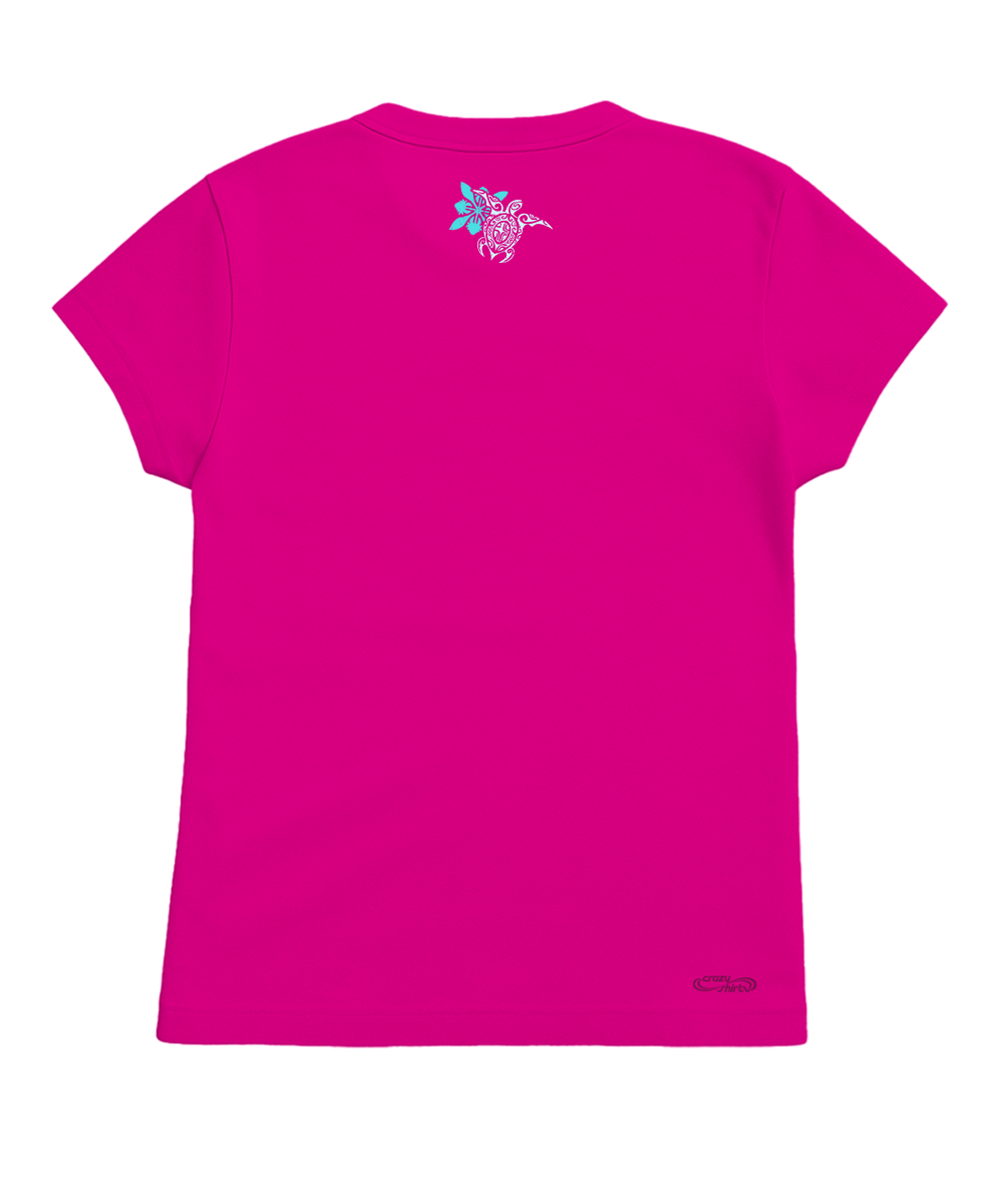 Honu Glide Quilts - Berry Short Sleeve Crewneck T-Shirt 4 Honu Glide Quilts - Berry Short Sleeve Crewneck T-Shirt
