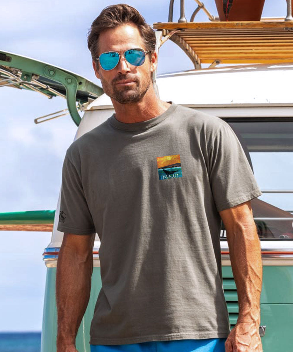 I Am Sun - Crater Dyed® Short Sleeve Crewneck T-Shirt 3 I Am Sun - Crater Dyed® Short Sleeve Crewneck T-Shirt