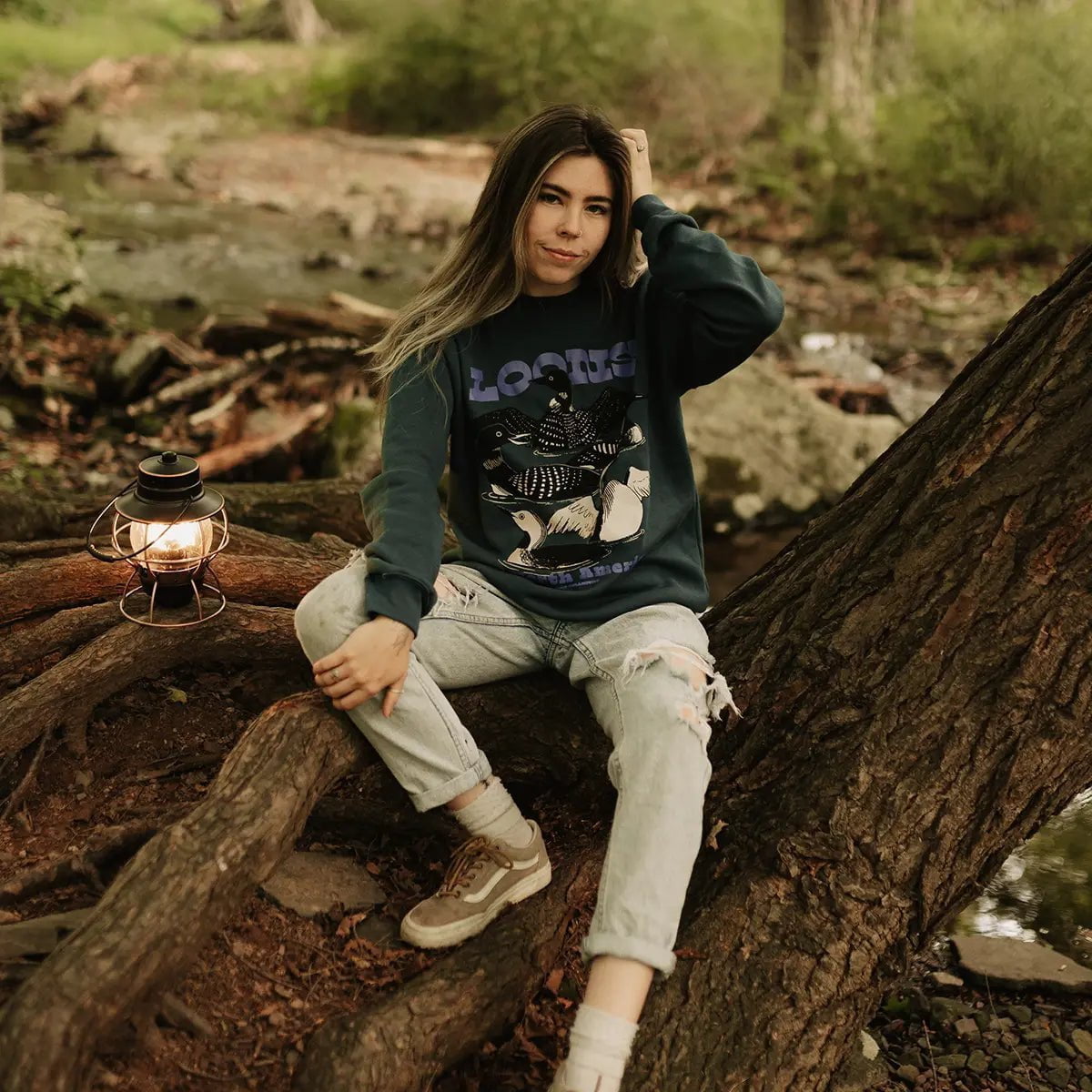 Loons of North America Sweatshirt 6 Loons of North America Sweatshirt