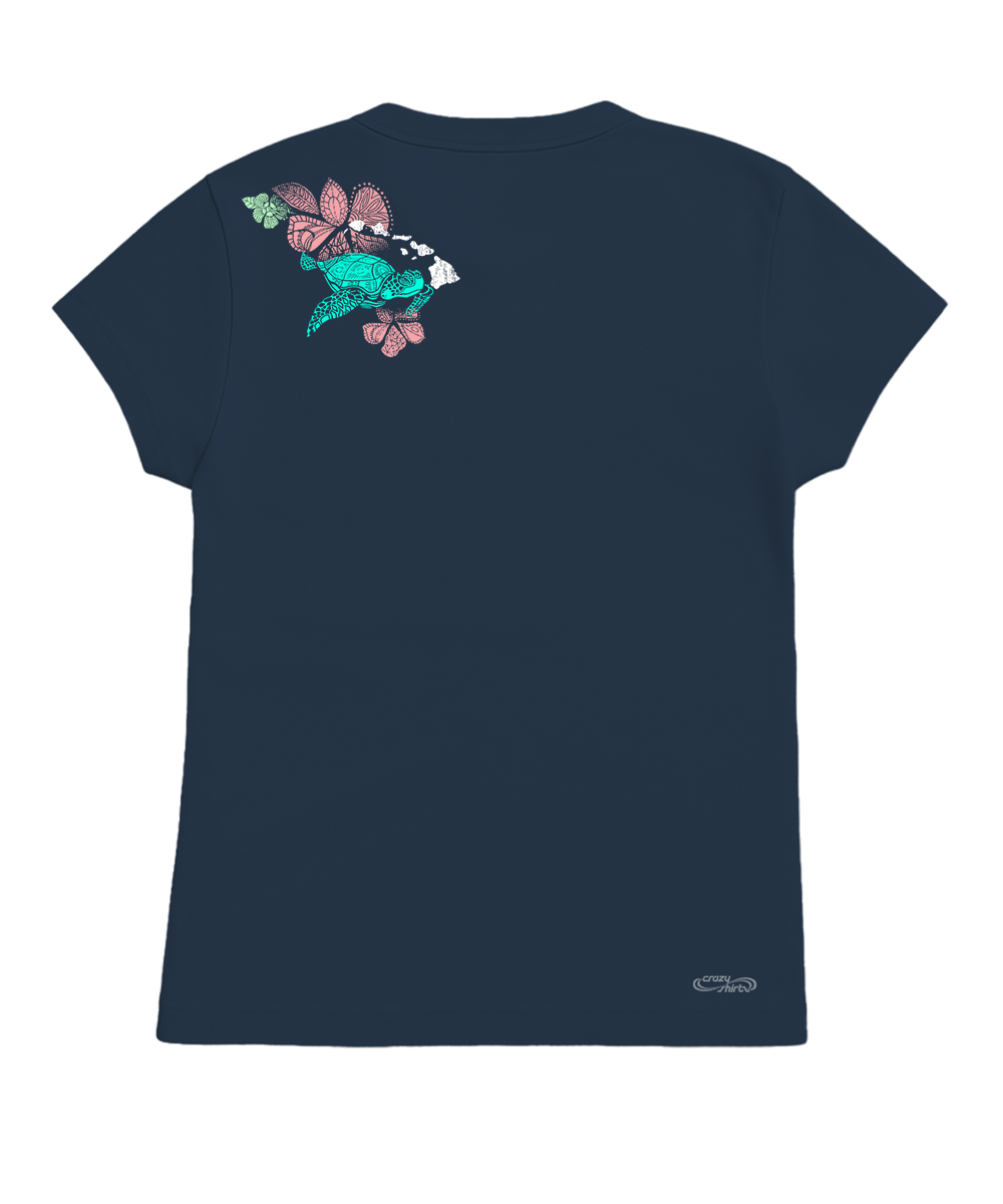 Island Honus - Navy Short Sleeve Crewneck T-Shirt 4 Island Honus - Navy Short Sleeve Crewneck T-Shirt