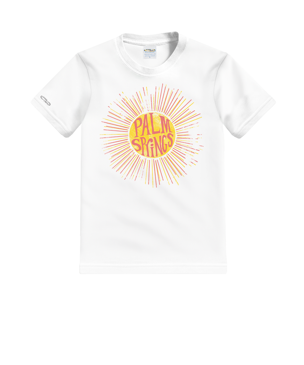 Just Sunshine - White Short Sleeve Crewneck T-Shirt
