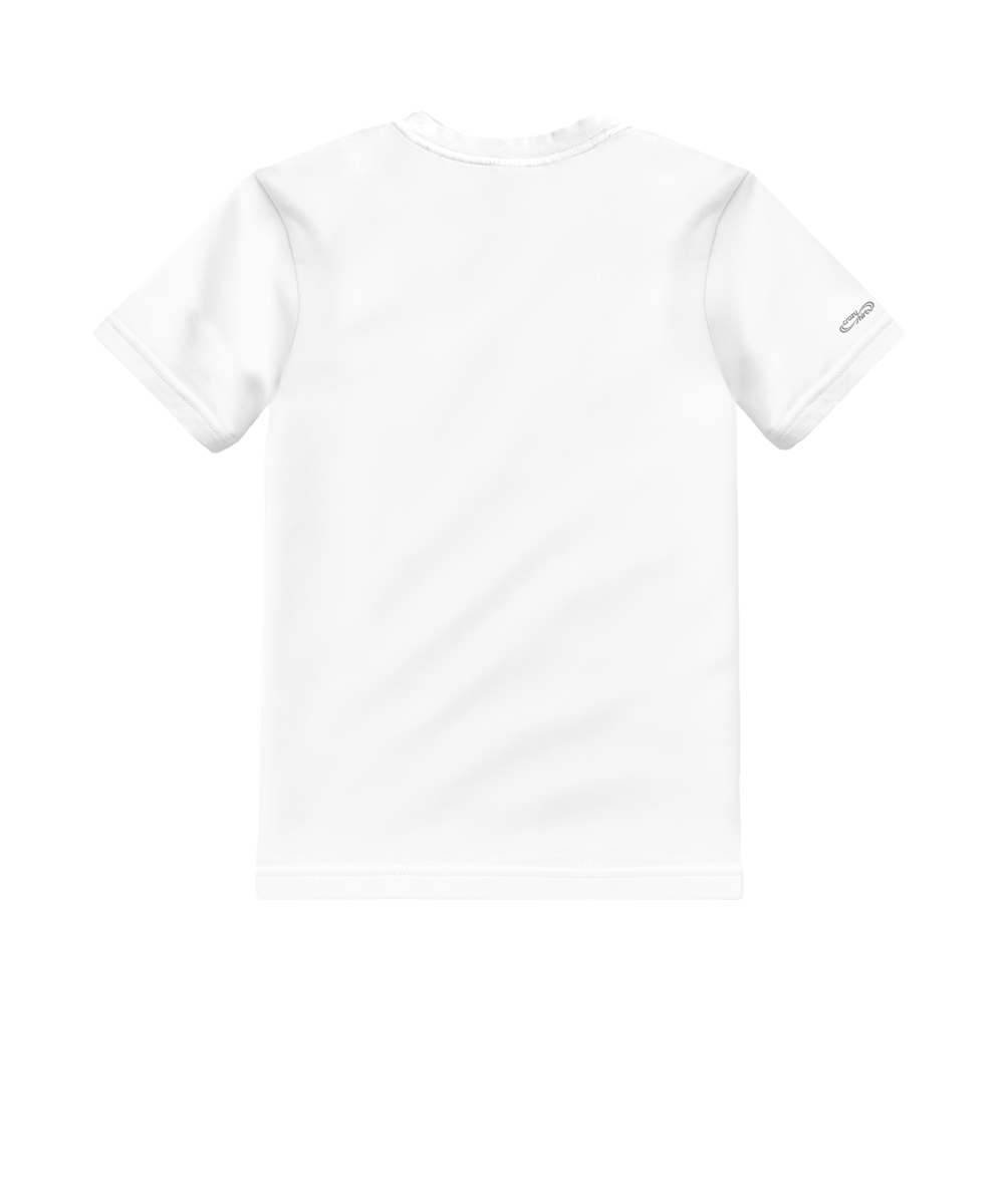 Just Sunshine - White Short Sleeve Crewneck T-Shirt 2 Just Sunshine - White Short Sleeve Crewneck T-Shirt