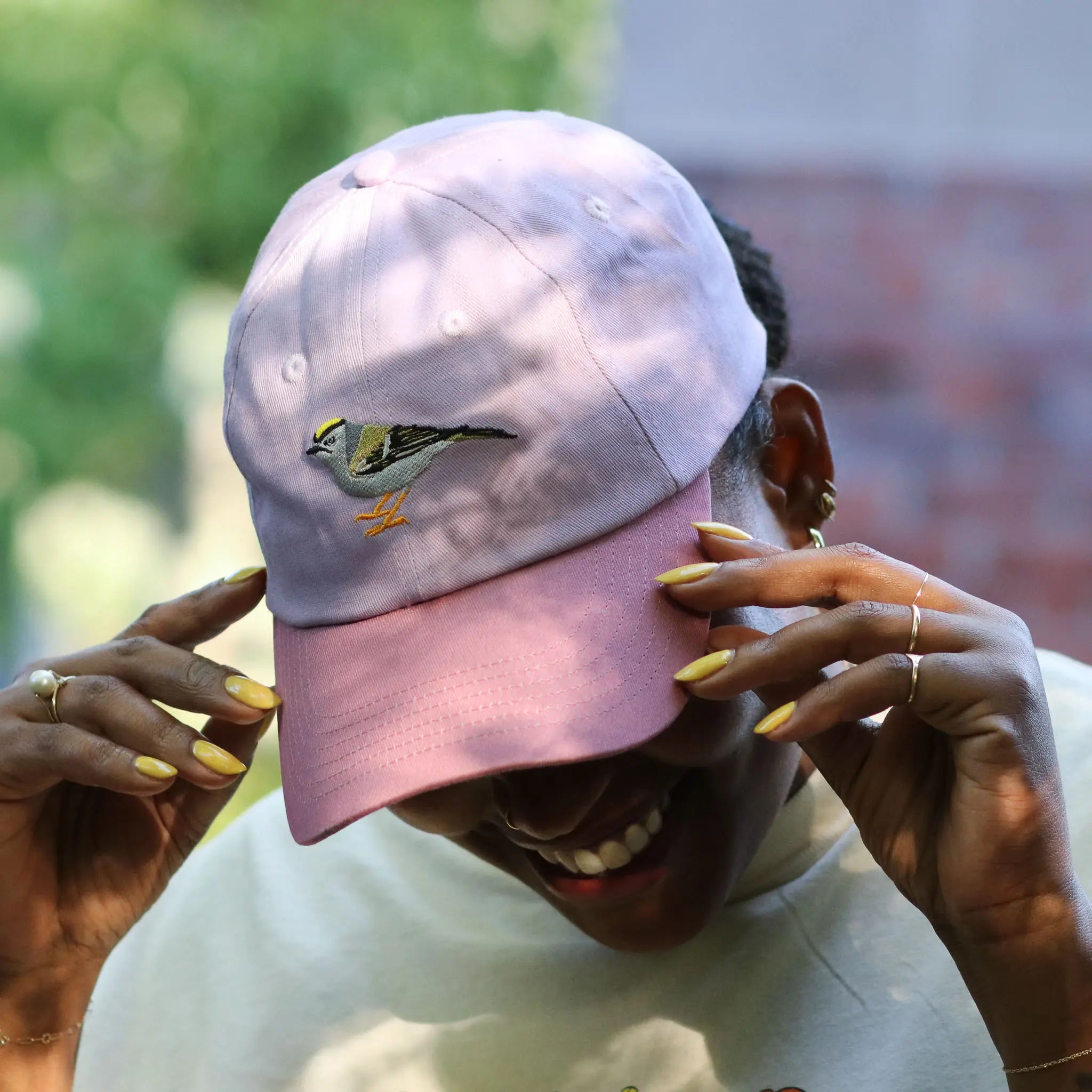 Golden-crowned Kinglet Dad Hat 2 Golden-crowned Kinglet Dad Hat