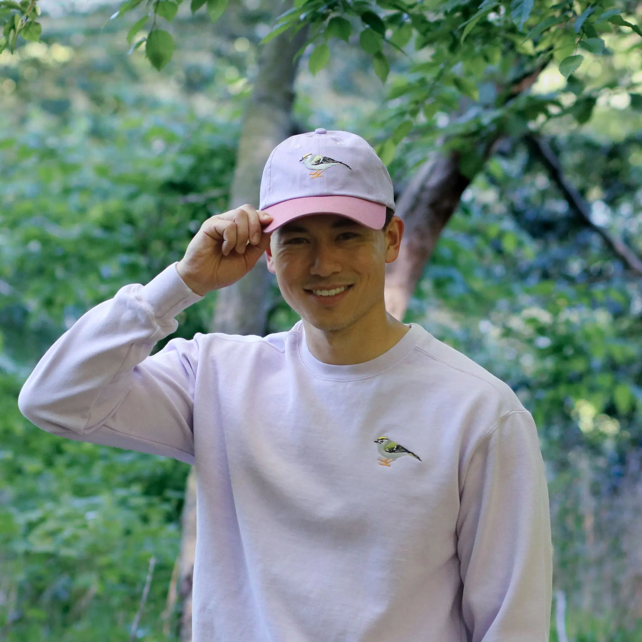 Golden-crowned Kinglet Dad Hat 3 Golden-crowned Kinglet Dad Hat