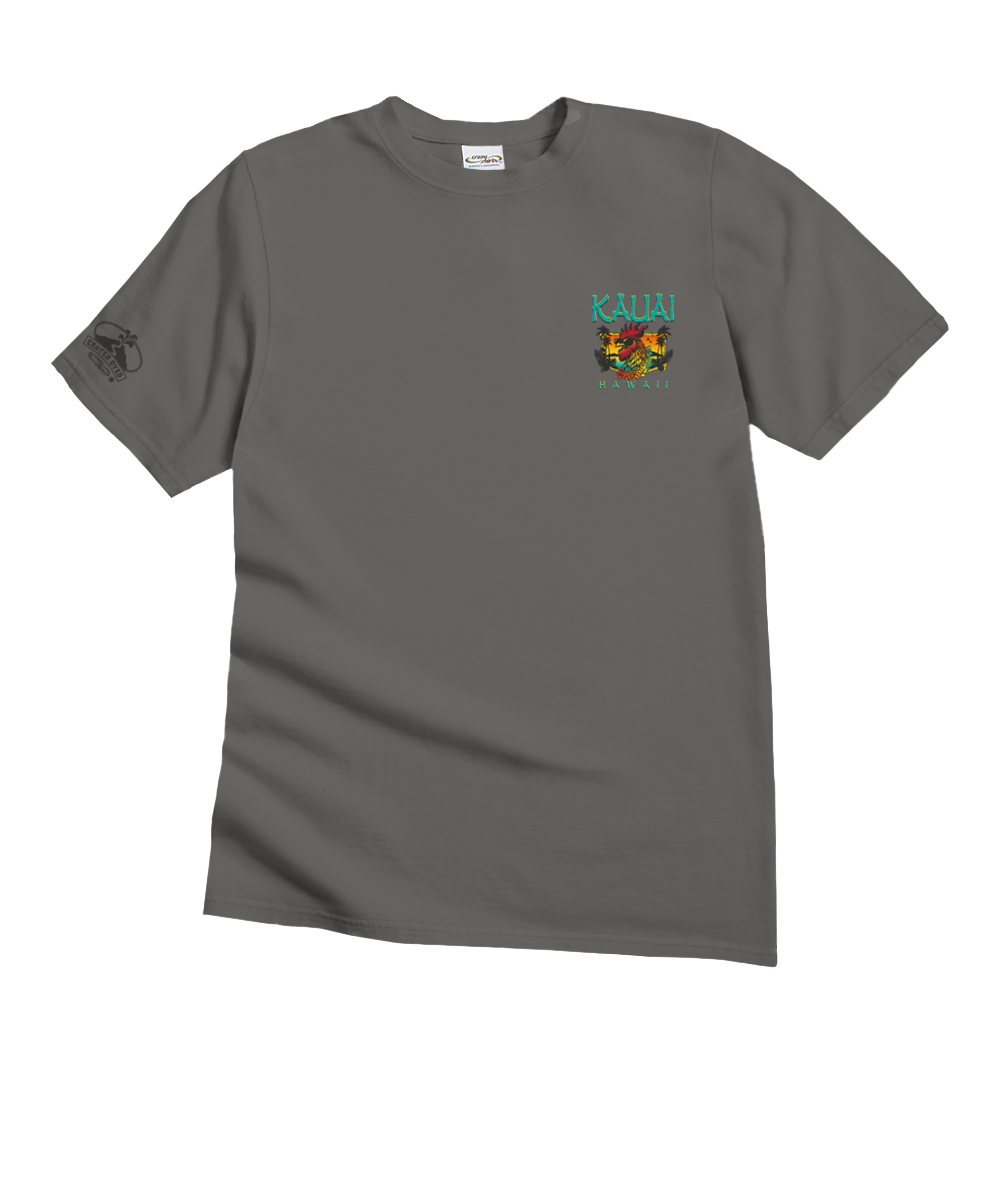 Kauai Chicken - Crater Dyed® Short Sleeve Crewneck T-Shirt 4 Kauai Chicken - Crater Dyed® Short Sleeve Crewneck T-Shirt
