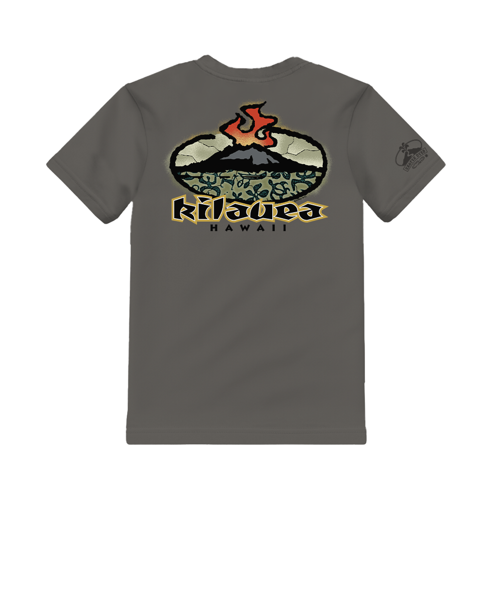 Kilauea Petro - Crater Dyed® Short Sleeve Crewneck T-Shirt