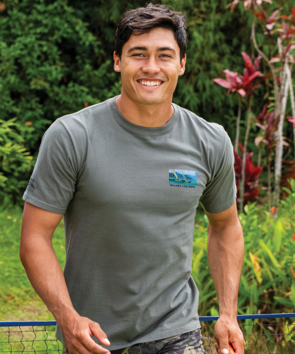 Koolau Mountains - Crater Dyed® Short Sleeve Crewneck T-Shirt 3 Koolau Mountains - Crater Dyed® Short Sleeve Crewneck T-Shirt