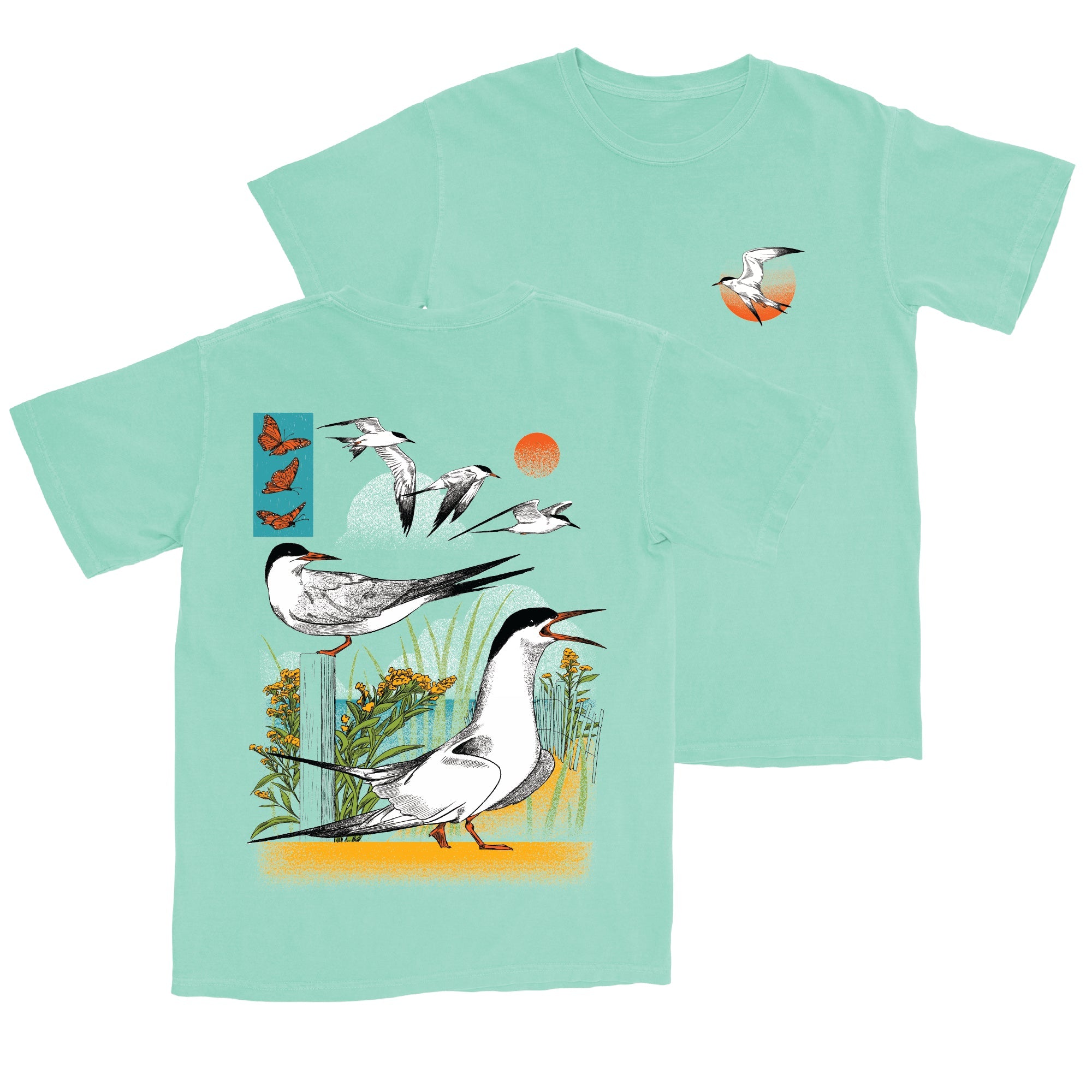 Terns of Great Gull Island T-Shirt 4 Terns of Great Gull Island T-Shirt