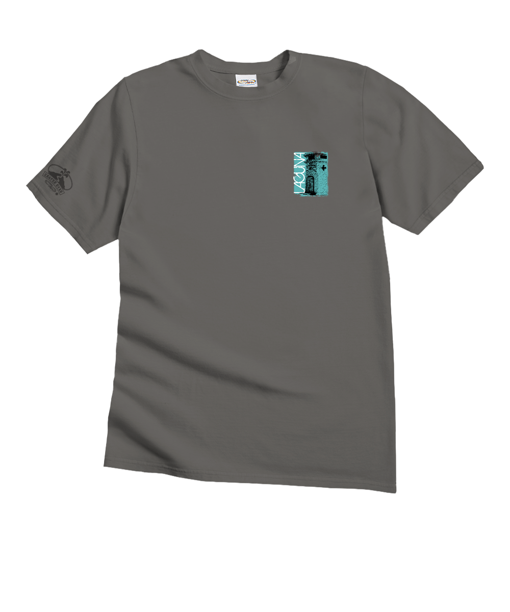 Laguna Beach Collage - Crater Dyed® Short Sleeve Crewneck T-Shirt 2 Laguna Beach Collage - Crater Dyed® Short Sleeve Crewneck T-Shirt