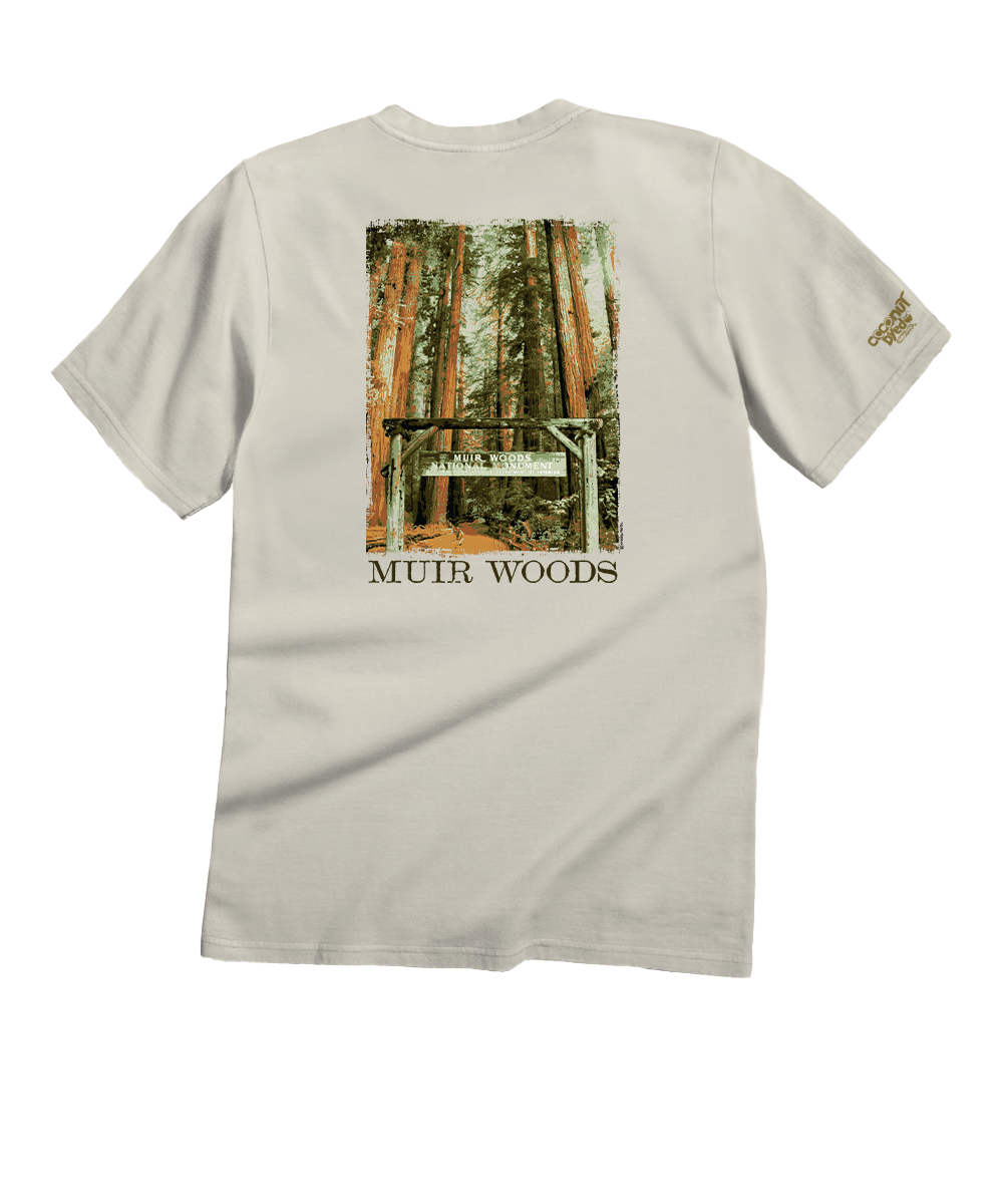 Land Of The Giants - Coconut Dyed Short Sleeve Crewneck T-Shirt