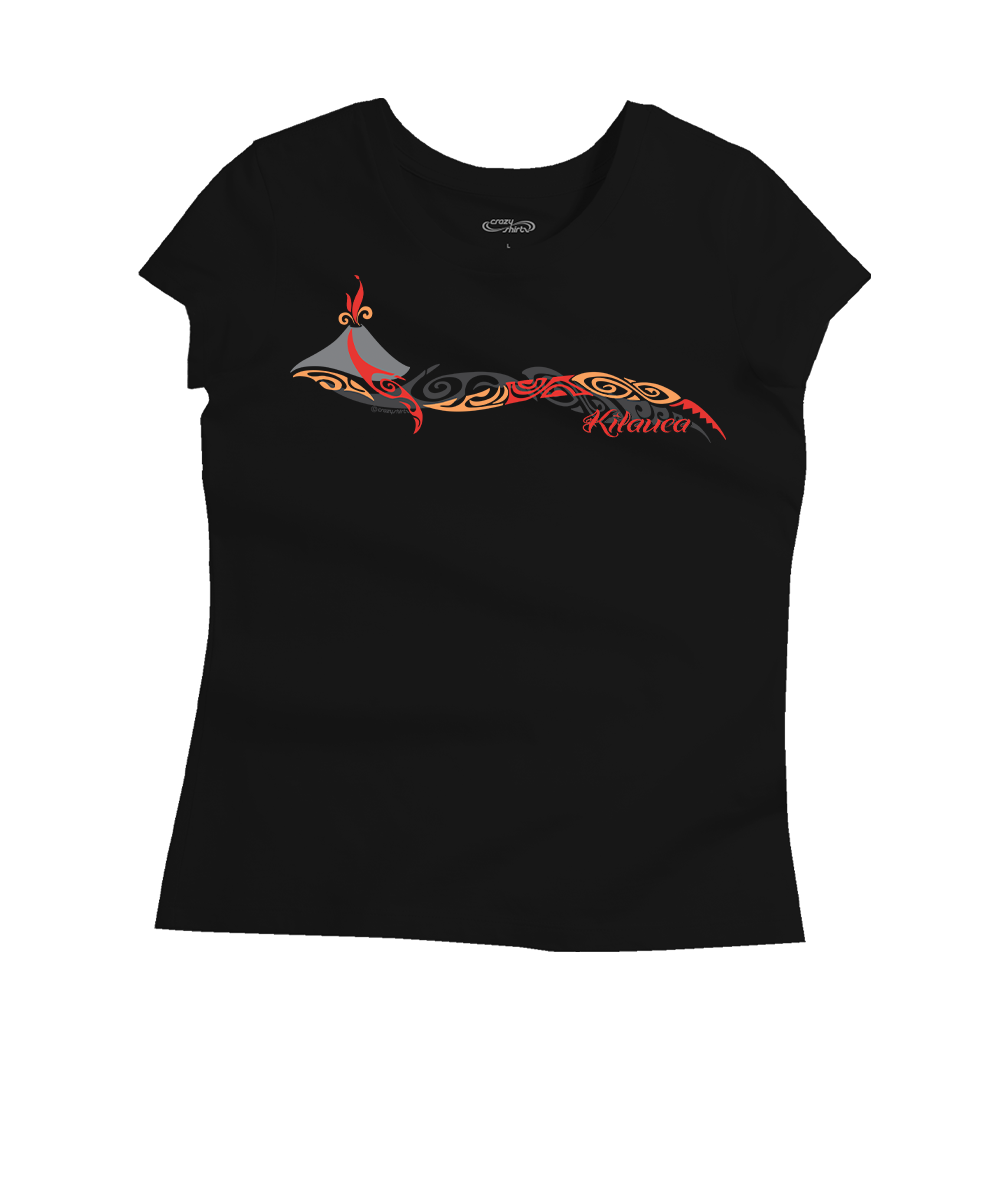 Lava Tribal - Jet Black Short Sleeve Pima T-Shirt 1 Lava Tribal - Jet Black Short Sleeve Pima T-Shirt
