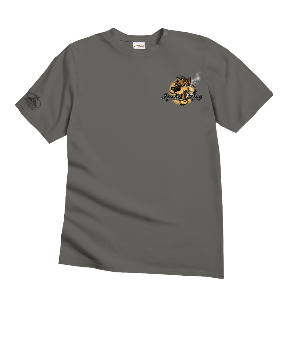 Lucky Diggity Dog - Crater Dyed® Short Sleeve Crewneck T-Shirt 4 Lucky Diggity Dog - Crater Dyed® Short Sleeve Crewneck T-Shirt