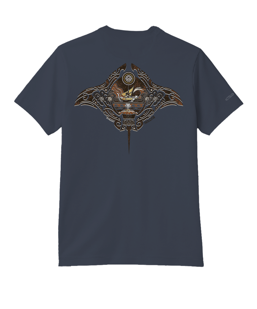 Maui Legend - Smoke Short Sleeve Pima T-Shirt