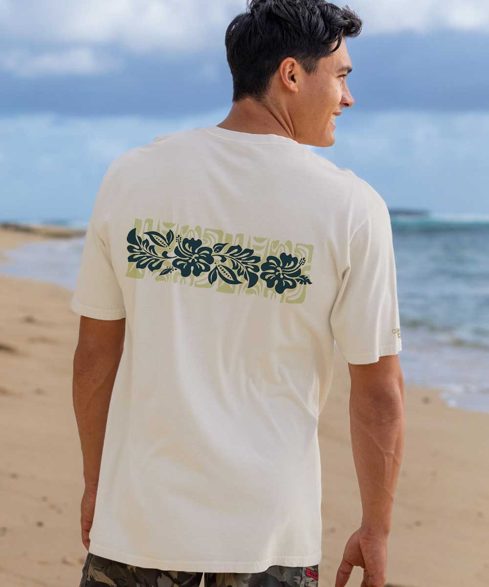 Mikala - Coconut Dyed Short Sleeve Crewneck T-Shirt 3 Mikala - Coconut Dyed Short Sleeve Crewneck T-Shirt