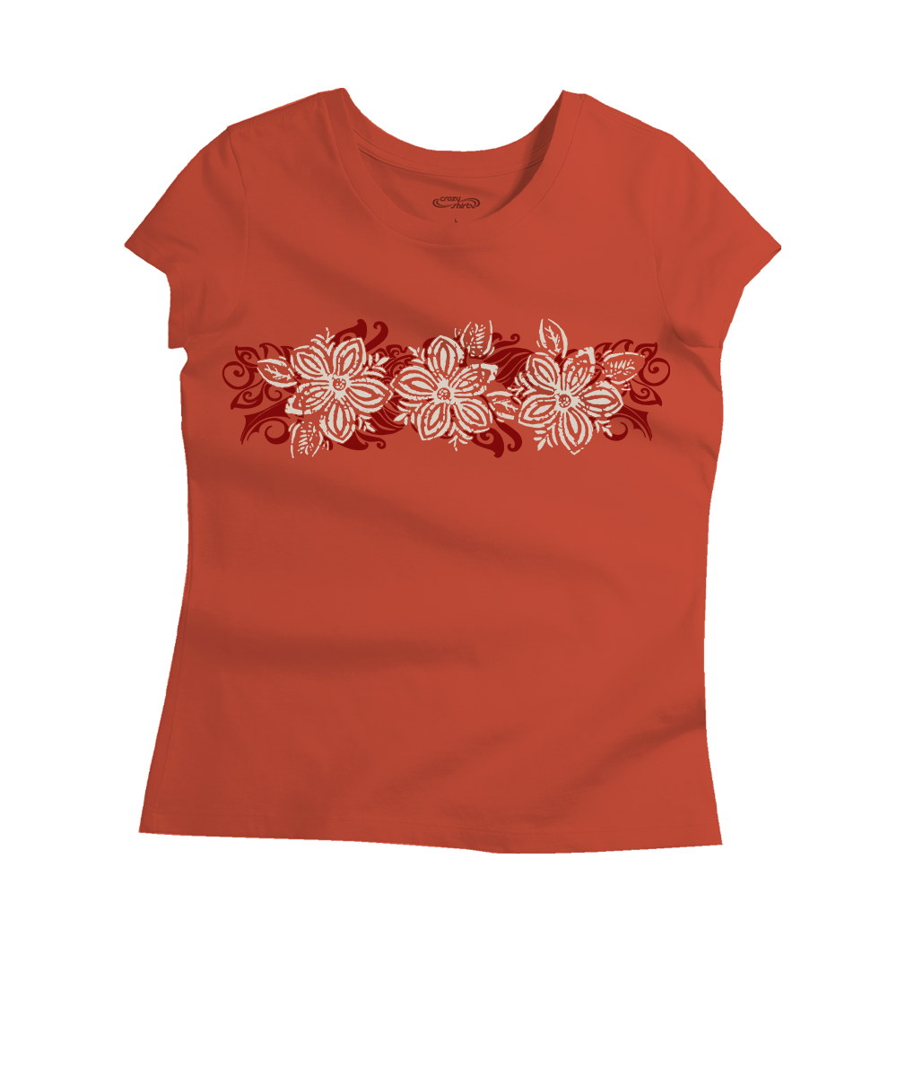 Nani Walei - Paprika Short Sleeve Pima T-Shirt