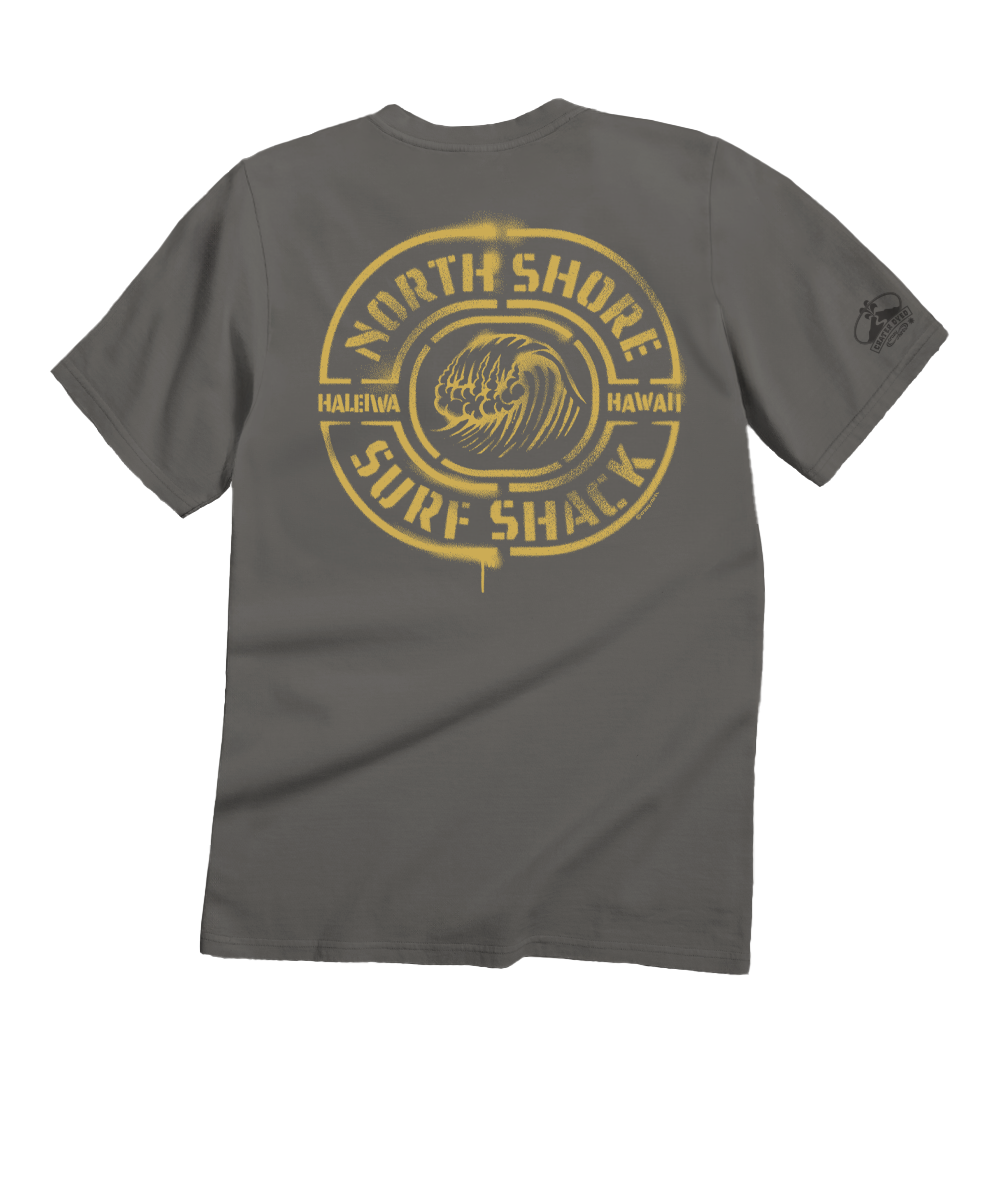North Shore Surf Shack - Crater Dyed® Short Sleeve Crewneck T-Shirt 1 North Shore Surf Shack - Crater Dyed® Short Sleeve Crewneck T-Shirt