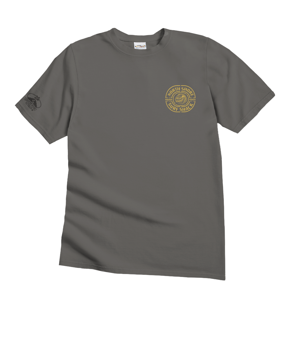 North Shore Surf Shack - Crater Dyed® Short Sleeve Crewneck T-Shirt 4 North Shore Surf Shack - Crater Dyed® Short Sleeve Crewneck T-Shirt