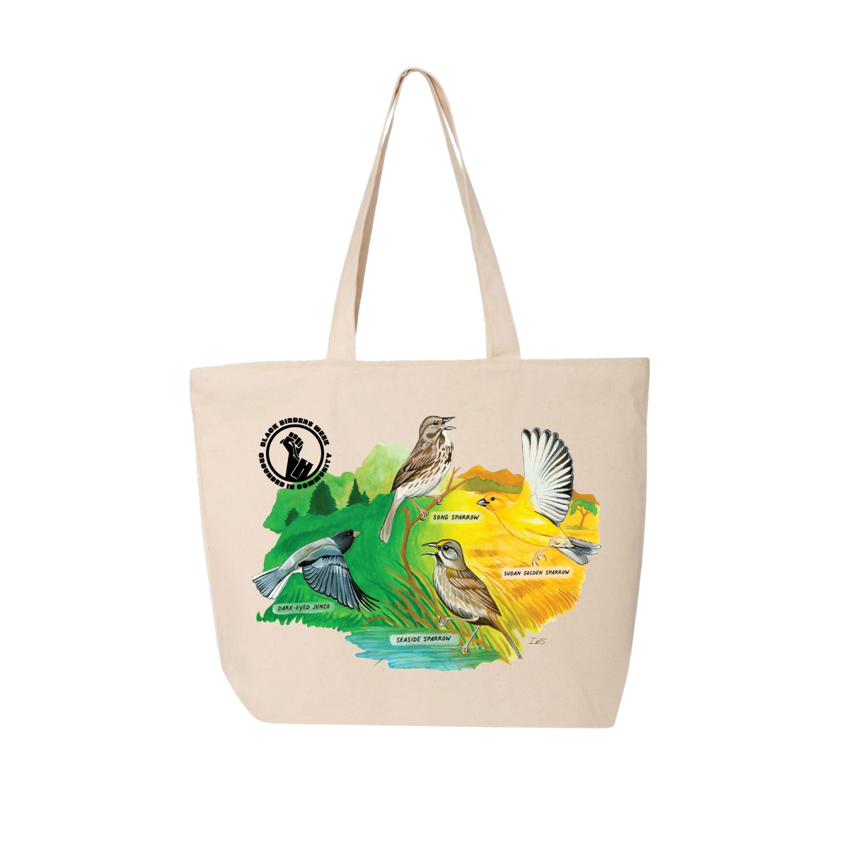 Black Birders Week Sparrows Tote