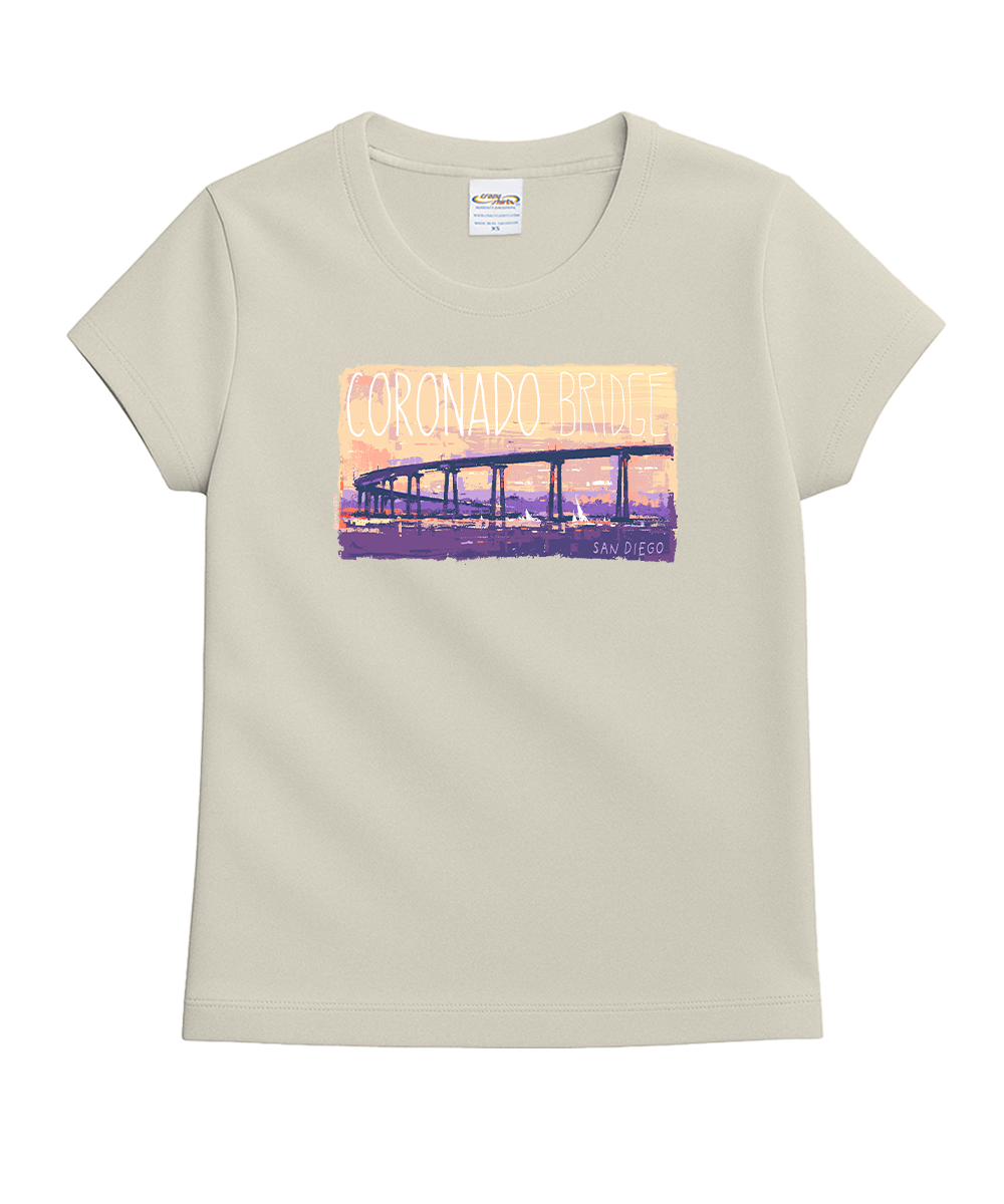 Painted Coronado - Coconut Dyed Short Sleeve Crewneck T-Shirt