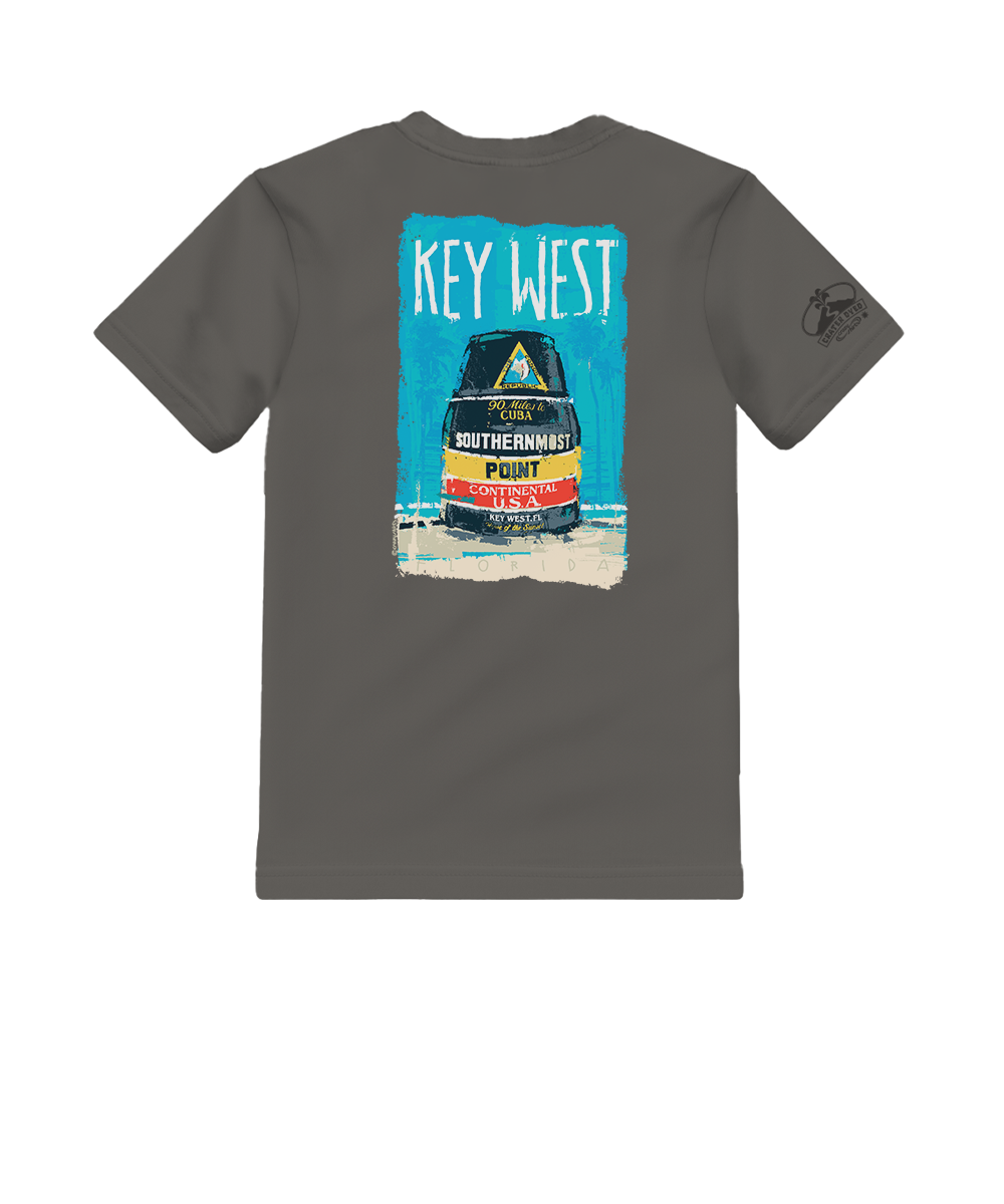 Painted Point - Crater Dyed® Short Sleeve Crewneck T-Shirt