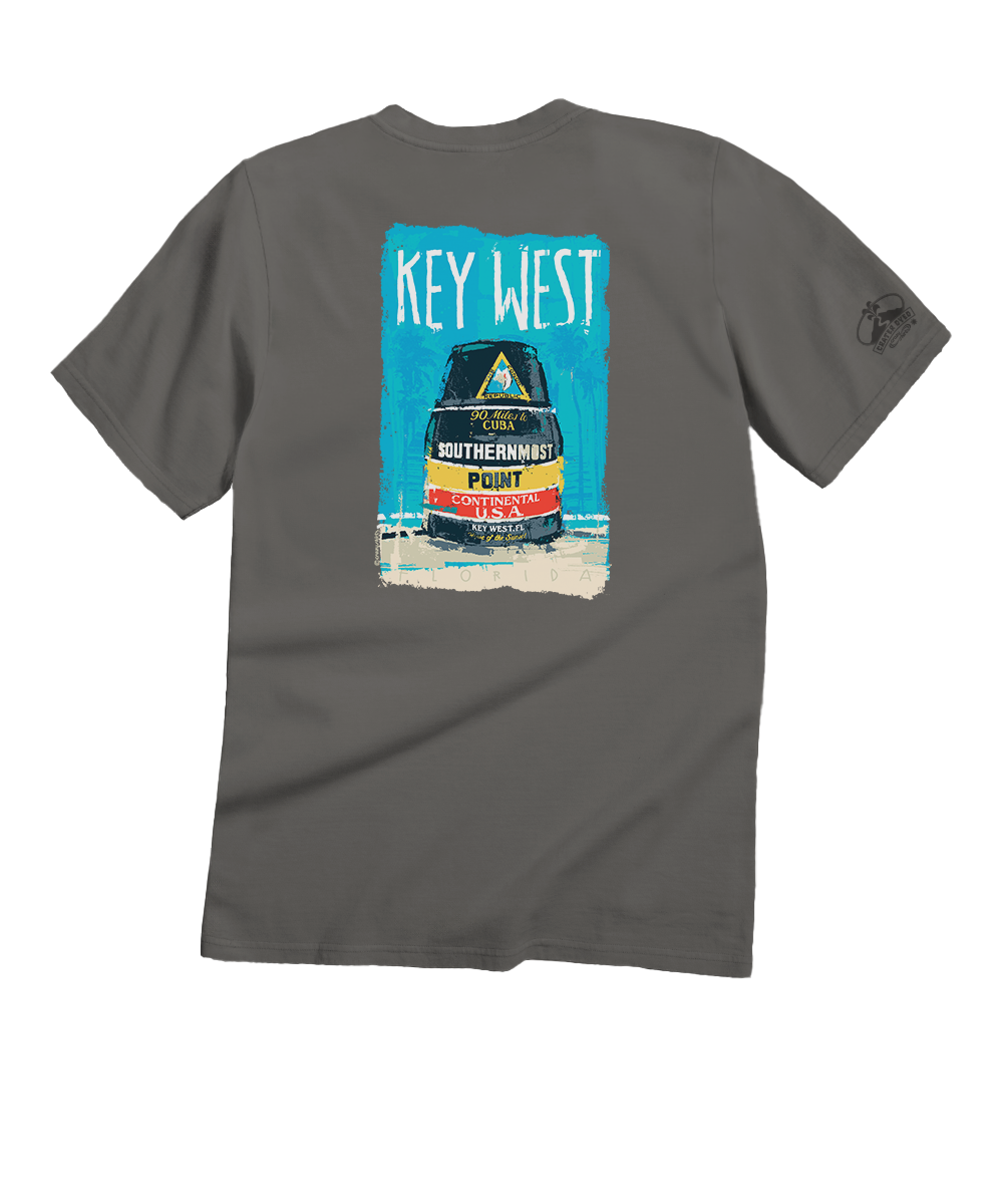 Painted Point - Crater Dyed® Short Sleeve Crewneck T-Shirt