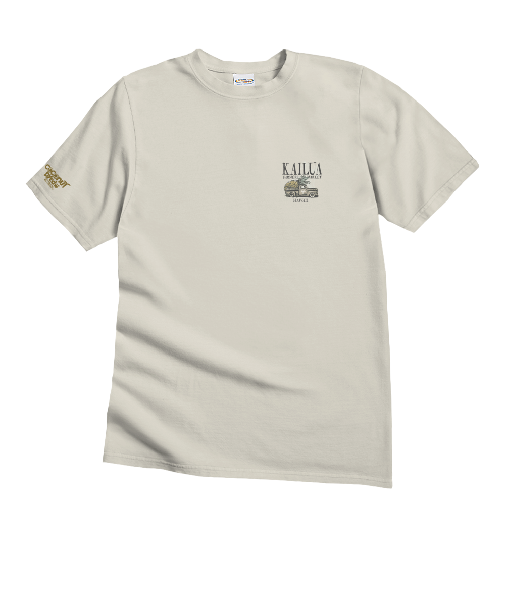 Pineapple Pickup - Coconut Dyed Short Sleeve Crewneck T-Shirt 2 Pineapple Pickup - Coconut Dyed Short Sleeve Crewneck T-Shirt