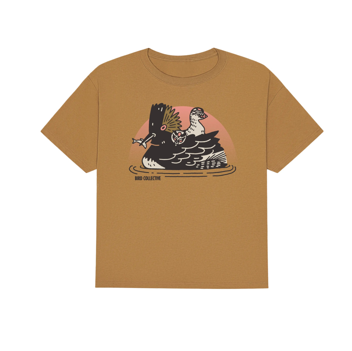 Eared Grebe Boxy T-Shirt