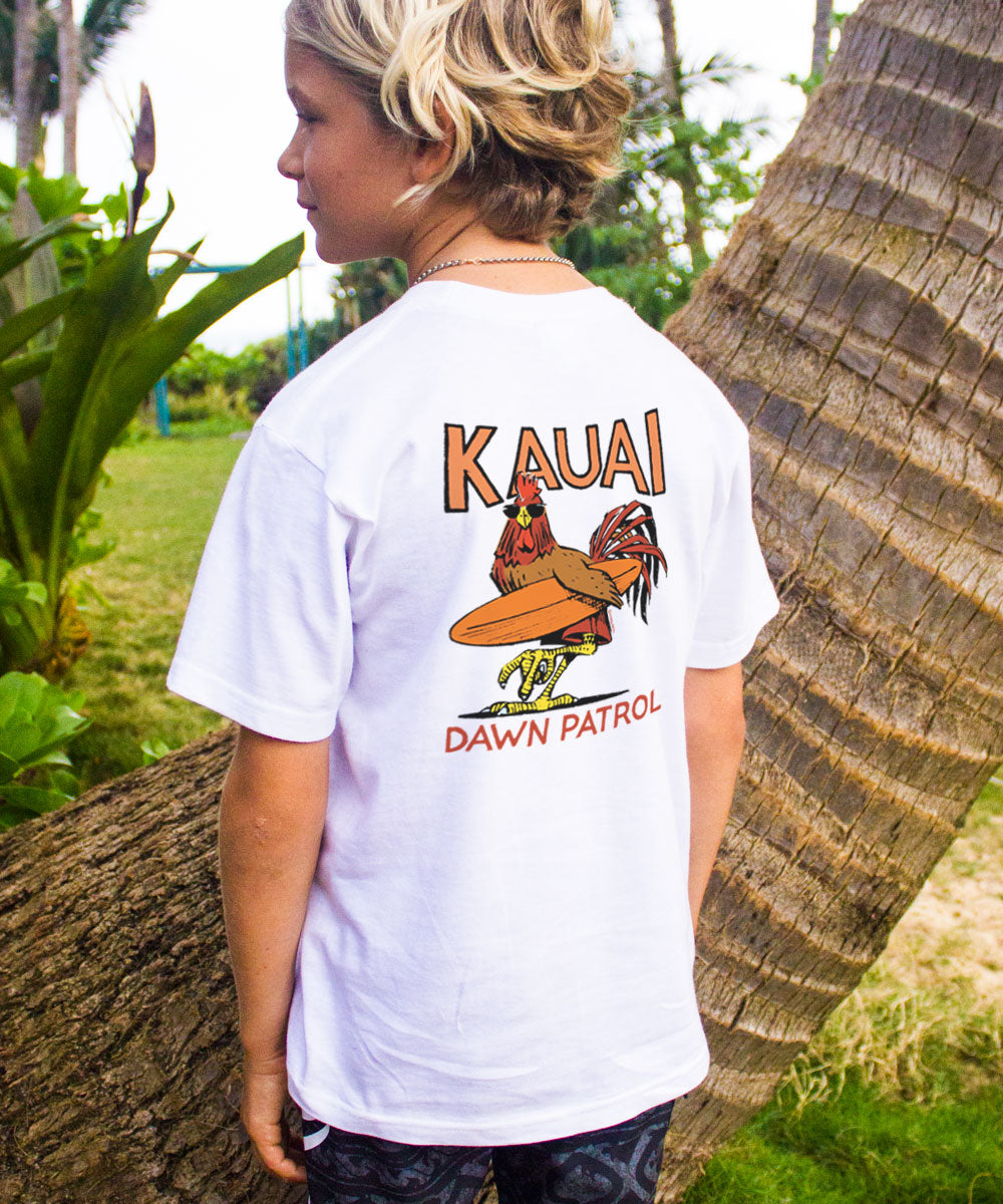 Poultry Patrol - White Short Sleeve Crewneck T-Shirt 2 Poultry Patrol - White Short Sleeve Crewneck T-Shirt