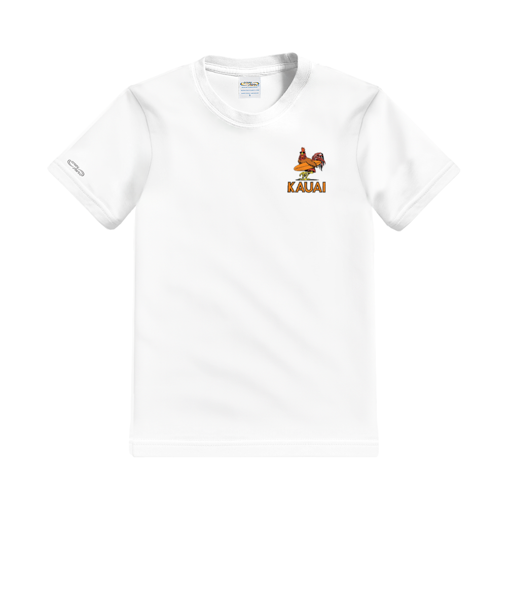 Poultry Patrol - White Short Sleeve Crewneck T-Shirt 4 Poultry Patrol - White Short Sleeve Crewneck T-Shirt