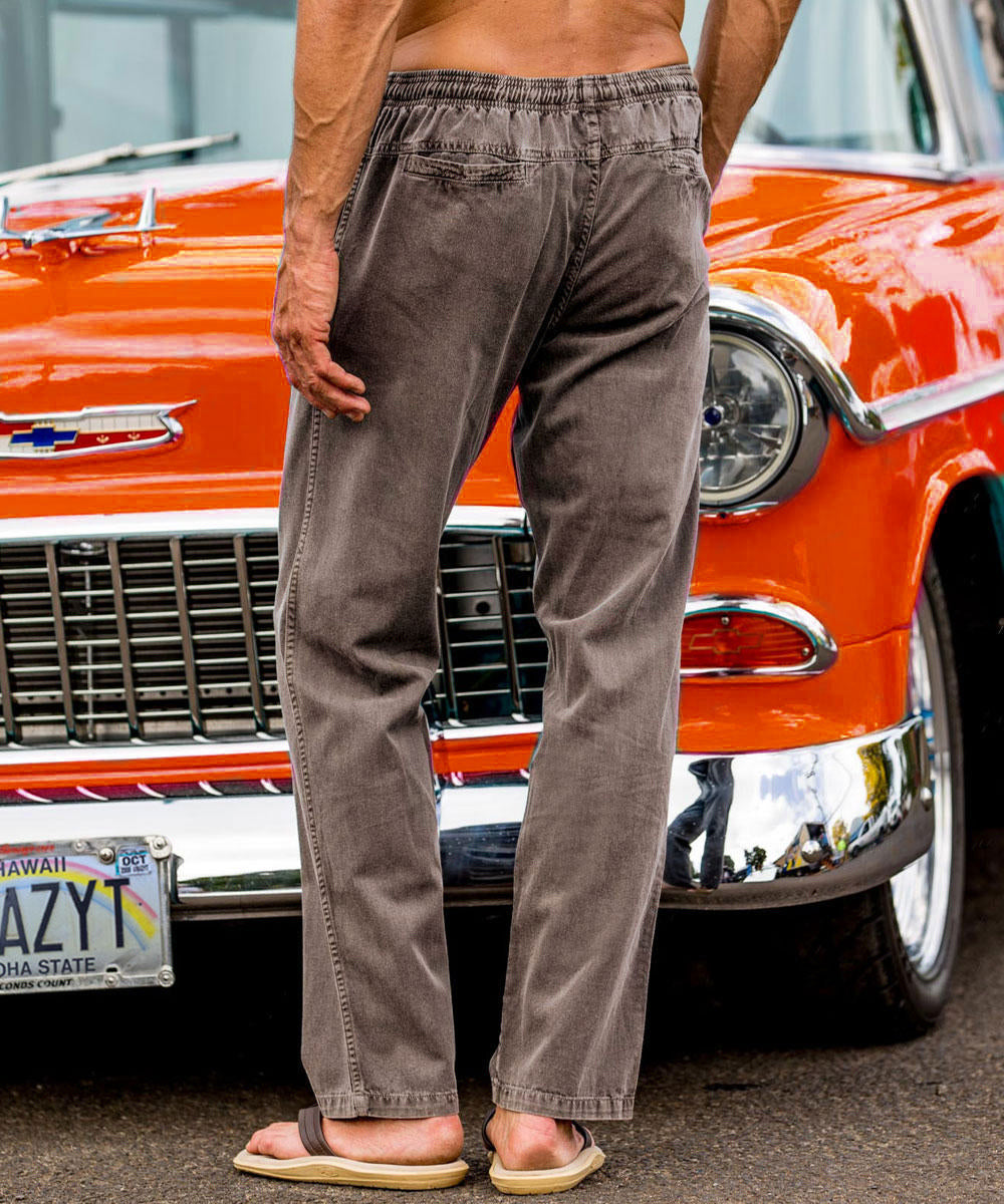 Root Beer Dyed Twill Pants 3 Root Beer Dyed Twill Pants