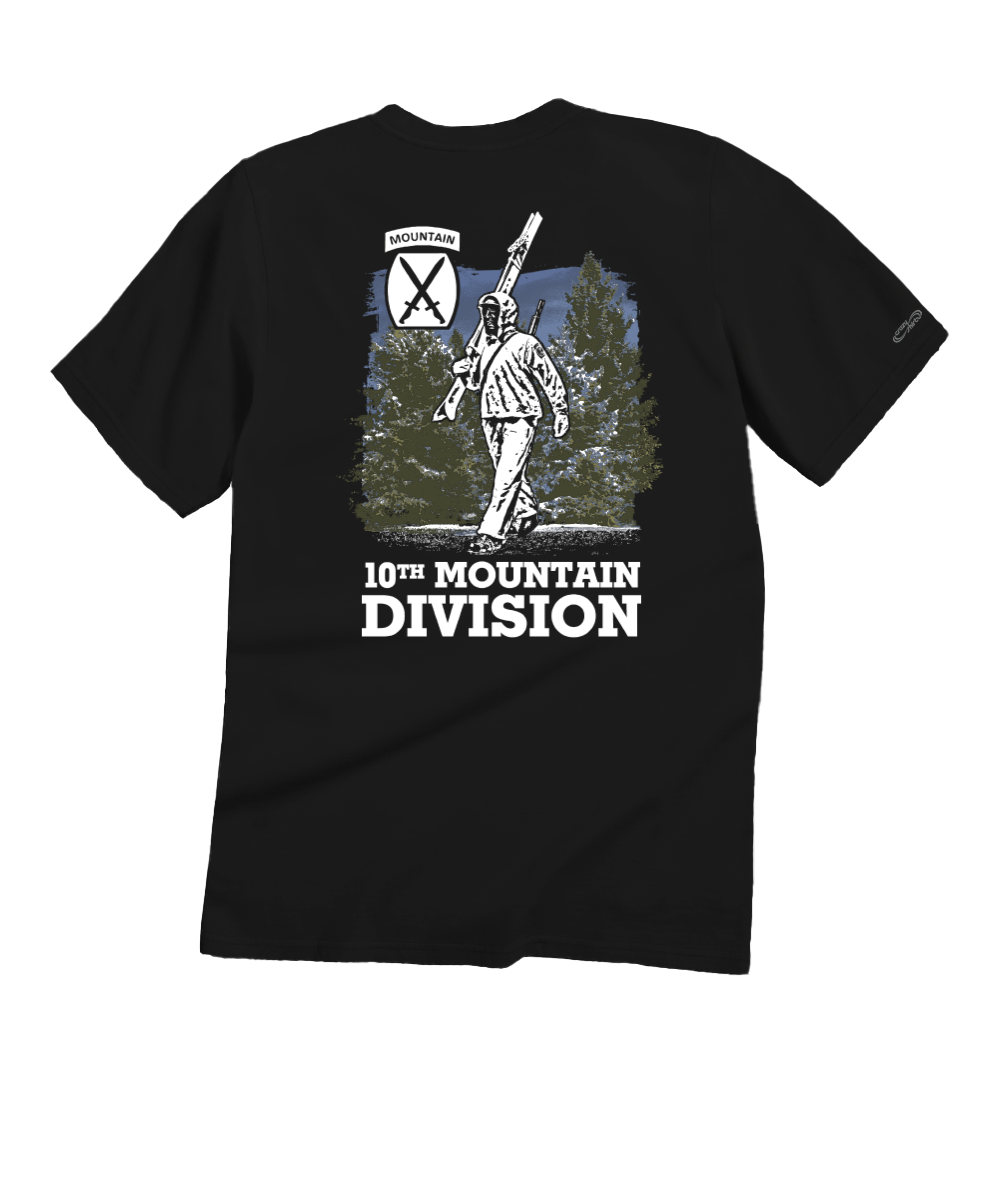 Ski Trooper - Black Short Sleeve Crewneck T-Shirt 1 Ski Trooper - Black Short Sleeve Crewneck T-Shirt