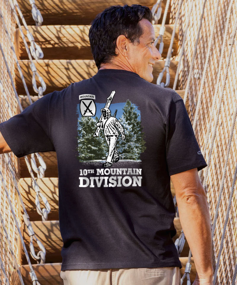 Ski Trooper - Black Short Sleeve Crewneck T-Shirt 2 Ski Trooper - Black Short Sleeve Crewneck T-Shirt