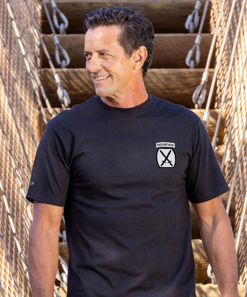 Ski Trooper - Black Short Sleeve Crewneck T-Shirt 3 Ski Trooper - Black Short Sleeve Crewneck T-Shirt