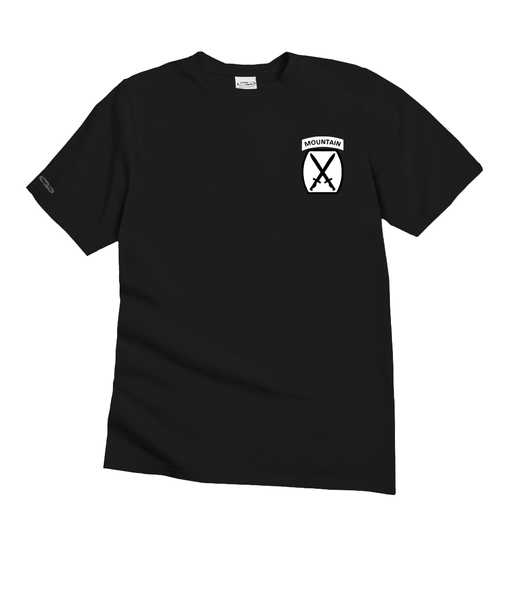 Ski Trooper - Black Short Sleeve Crewneck T-Shirt 4 Ski Trooper - Black Short Sleeve Crewneck T-Shirt