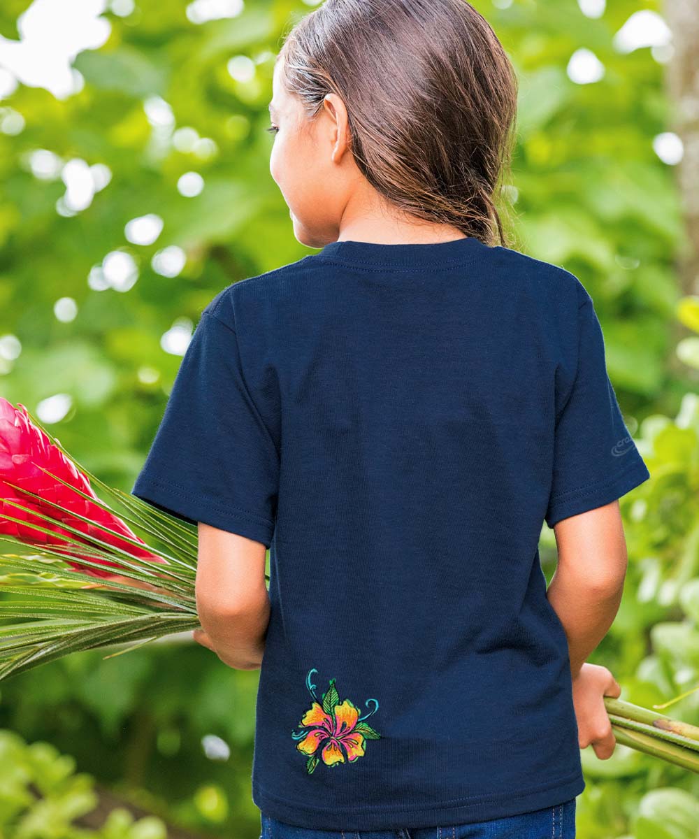 Surf Sketch - Navy Short Sleeve Crewneck T-Shirt 3 Surf Sketch - Navy Short Sleeve Crewneck T-Shirt