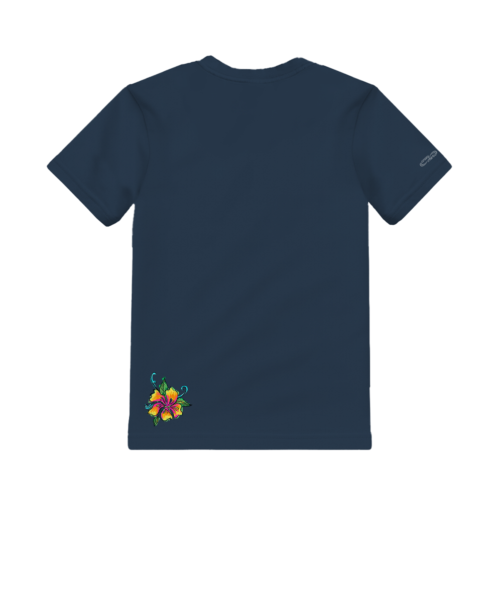 Surf Sketch - Navy Short Sleeve Crewneck T-Shirt 4 Surf Sketch - Navy Short Sleeve Crewneck T-Shirt