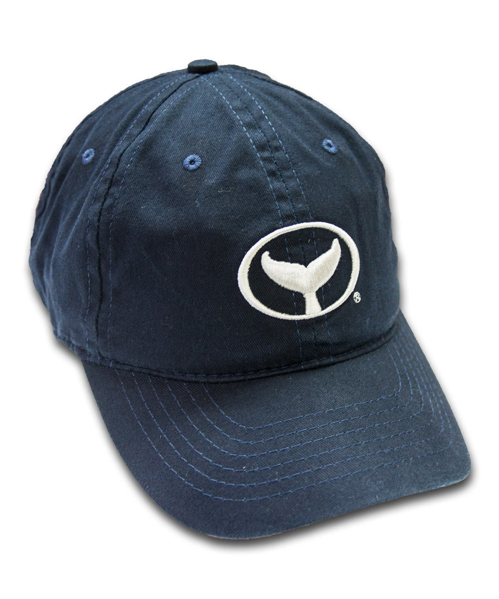 Wyland® Logo - Navy Fitted Twill Hat