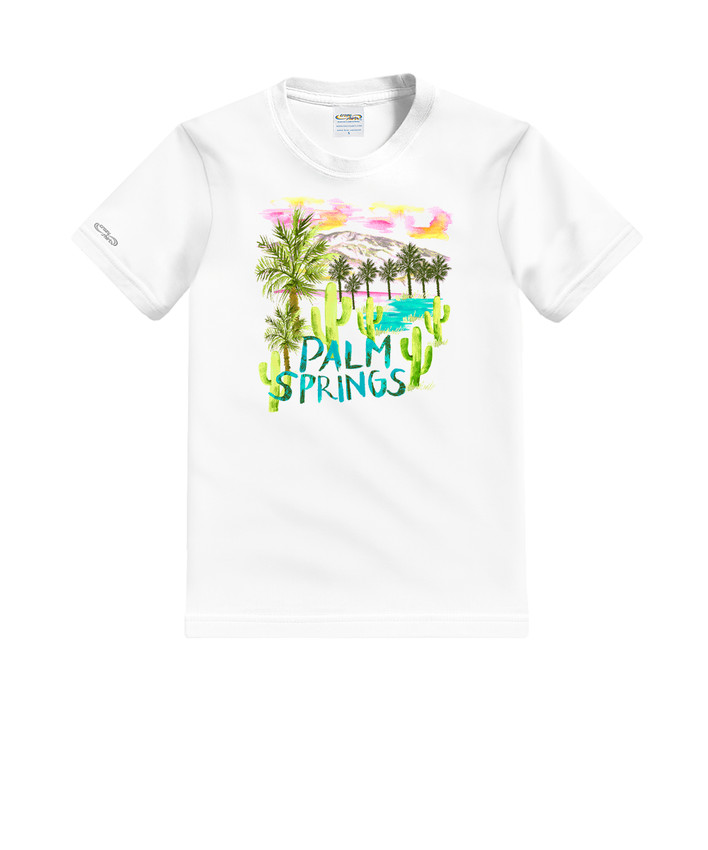 The Desert Getaway - White Short Sleeve Crewneck T-Shirt
