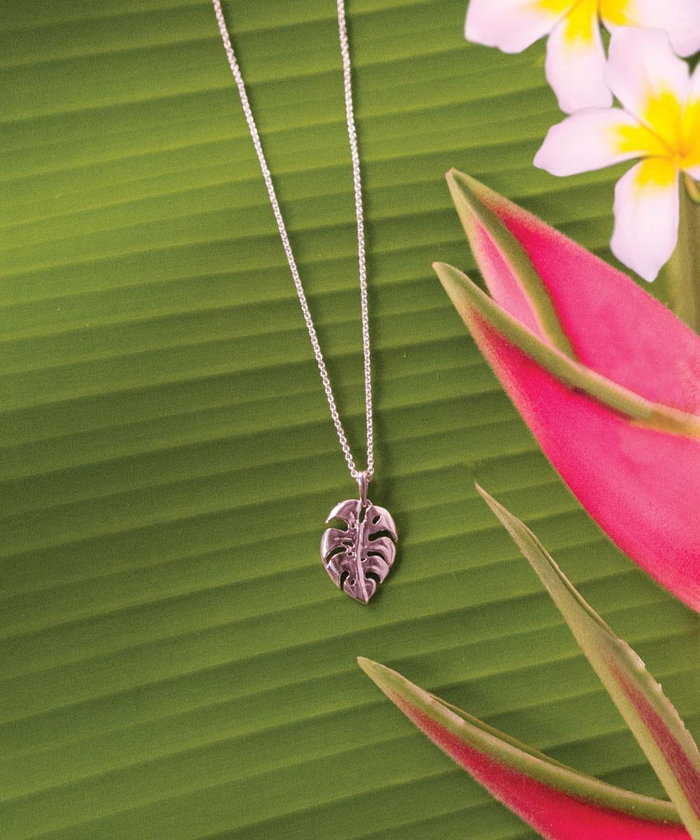 Wyland® Monstera Leaf - Necklace