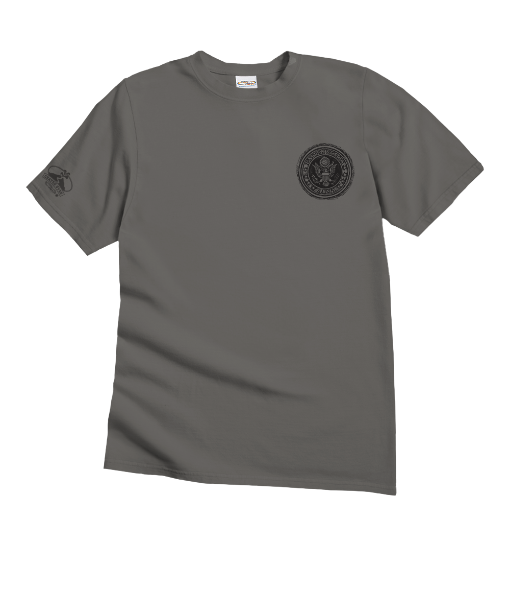 US Army Symbol - Crater Dyed® Short Sleeve Crewneck T-Shirt 4 US Army Symbol - Crater Dyed® Short Sleeve Crewneck T-Shirt