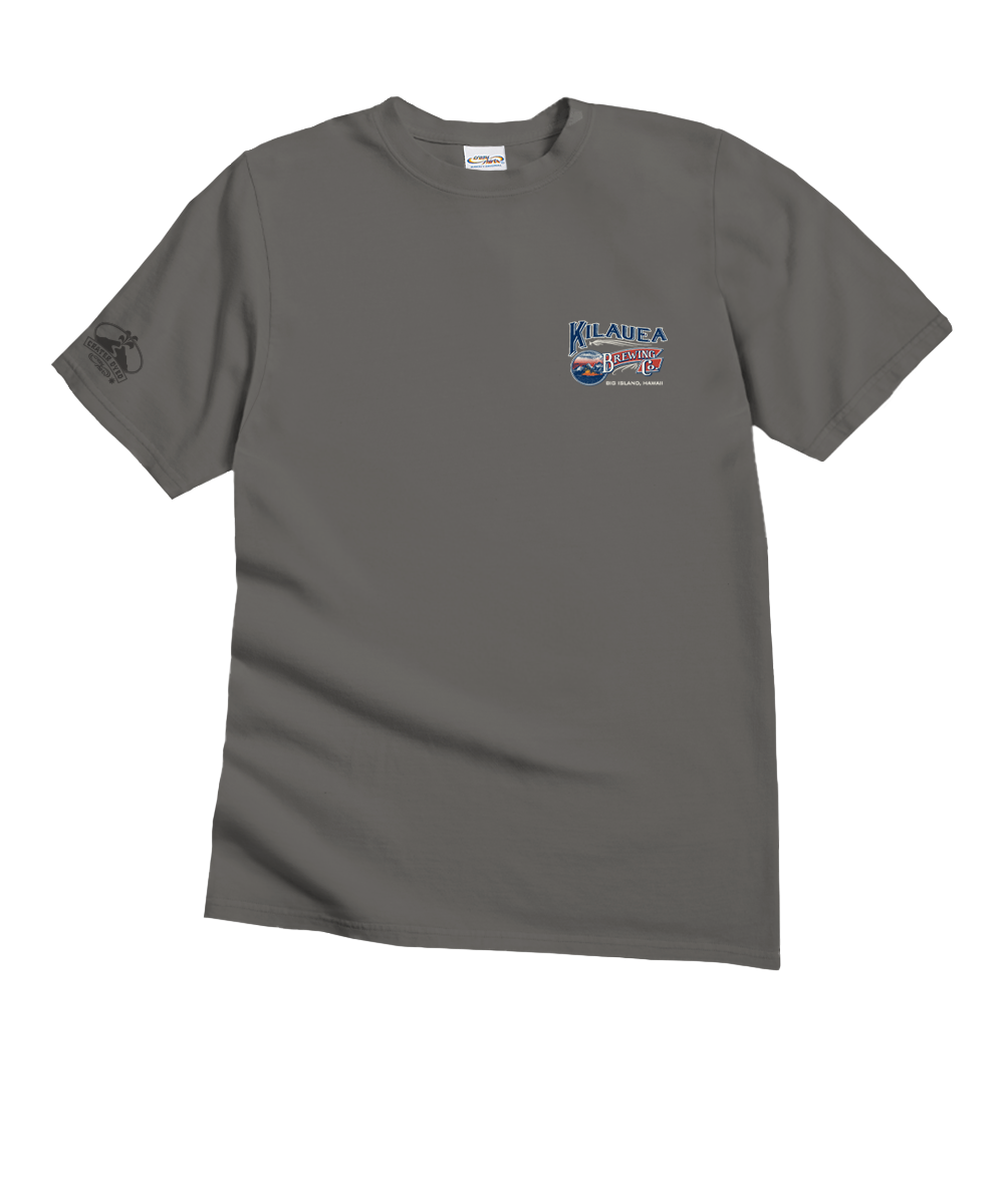 Volcano Brew - Crater Dyed® Short Sleeve Crewneck T-Shirt 2 Volcano Brew - Crater Dyed® Short Sleeve Crewneck T-Shirt