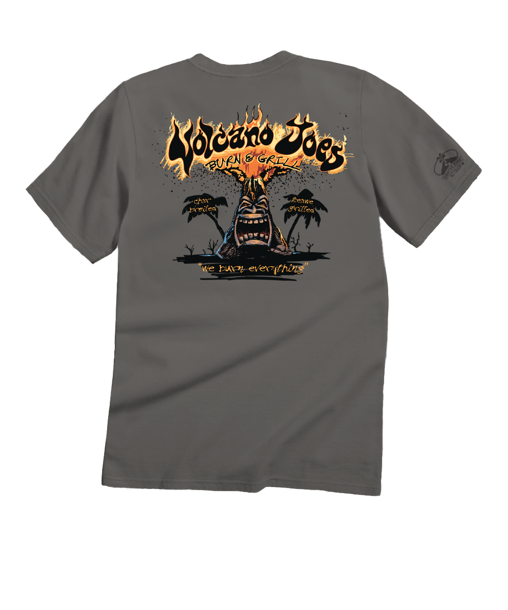 Volcano Joe's - Crater Dyed® Short Sleeve Crewneck T-Shirt
