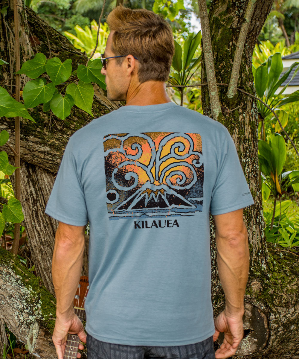 Volcano Petro - Steele Short Sleeve Crewneck T-Shirt 2 Volcano Petro - Steele Short Sleeve Crewneck T-Shirt