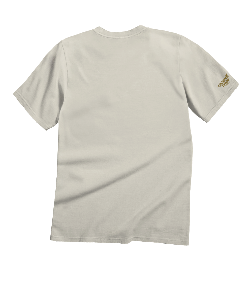 Volkswagen Karmann Ghia Palm - Coconut Dyed Short Sleeve Crewneck T-Shirt 4 Volkswagen Karmann Ghia Palm - Coconut Dyed Short Sleeve Crewneck T-Shirt