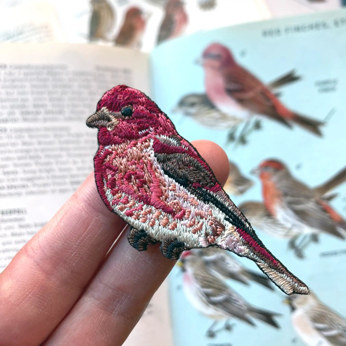 Purple Finch Patch 2 Purple Finch Patch