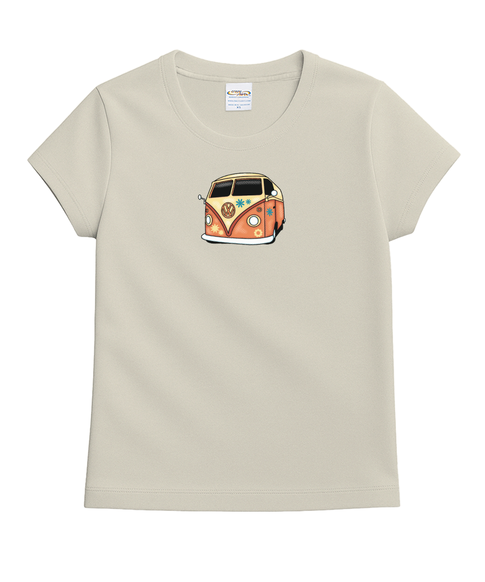 Volkswagen Summer Of Love Scenic - Coconut Dyed Short Sleeve Crewneck T-Shirt 4 Volkswagen Summer Of Love Scenic - Coconut Dyed Short Sleeve Crewneck T-Shirt