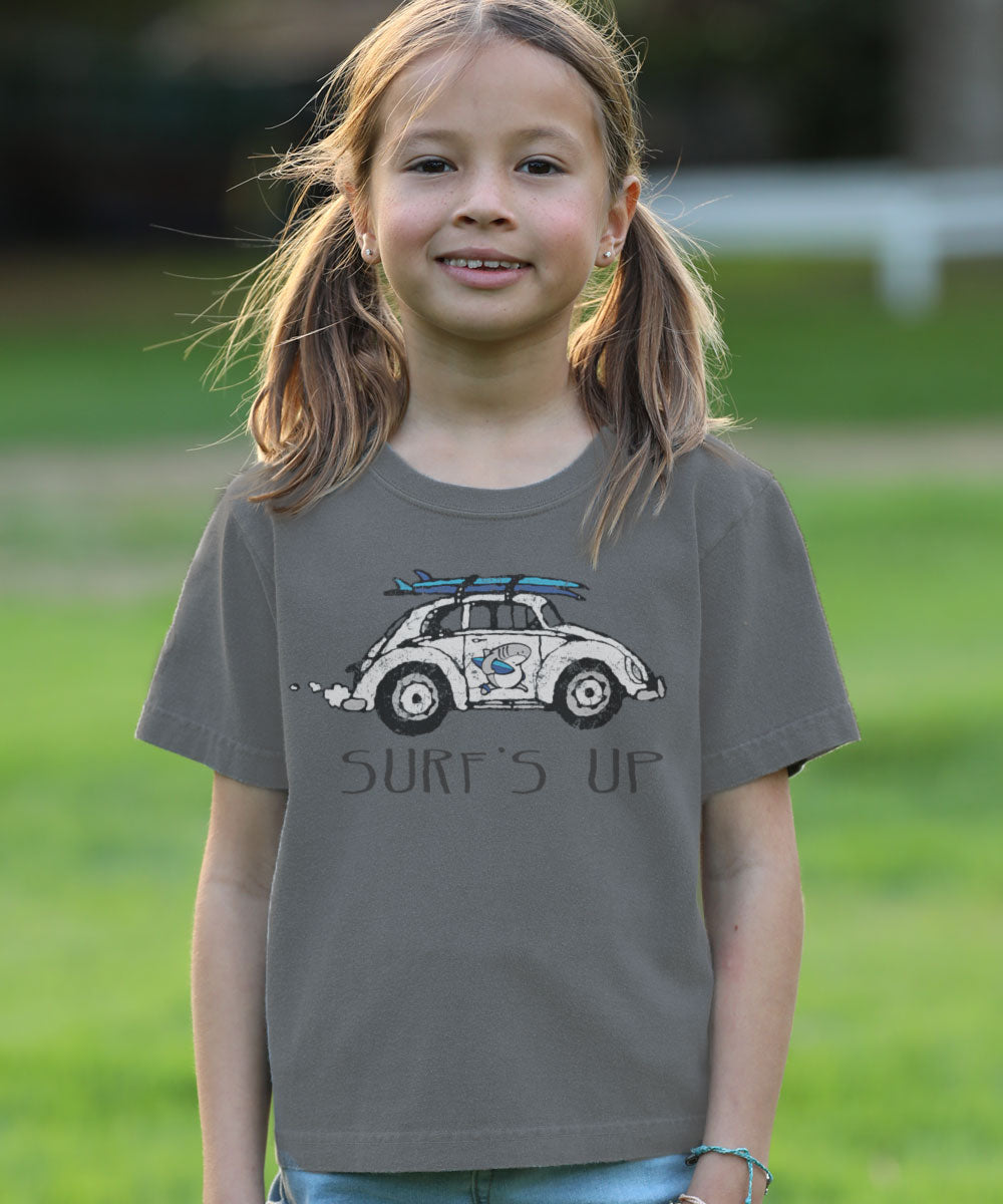 Volkswagen Surfs Up Sharka™ - Crater Dyed® Short Sleeve Crewneck T-Shirt 2 Volkswagen Surfs Up Sharka™ - Crater Dyed® Short Sleeve Crewneck T-Shirt
